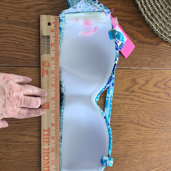 Cay Twist Bandeau Turquoise Oasis Half She… - Picture 8 of 9